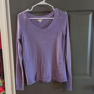 Sonoma purple long sleeve top